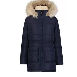 NEW: Tommy Hilfiger Patch Pocket Anorak Puffer (little girl)
